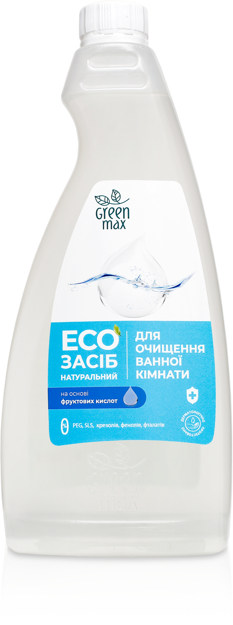 ECO средство натуральный для очистки ванной комнаты с крышкой 500 мл