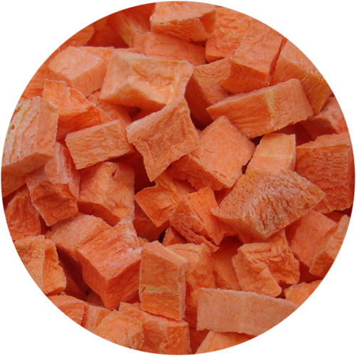 Морковь сублимированная (кусочки) ОПТОМ 2 кг